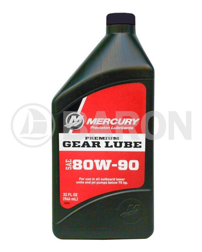 Aceite Mercury Pata De Motor Fuera De Borda 2t Premium 1l
