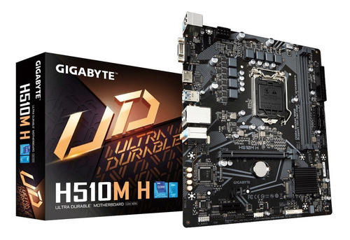 Placa Madre Gigabyte H510m-h, Lga1200, Ddr4, M.2, Pci-e 4.0