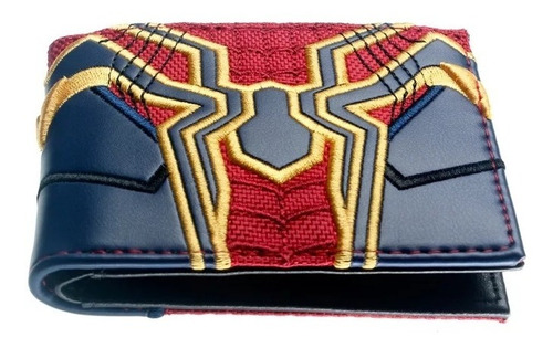 Cartera Hombre Araña Spiderman Traje Iron Spider Para Regalo