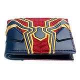 Cartera Hombre Araña Spiderman Traje Iron Spider Para Regalo