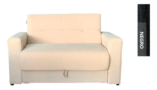 Sofa De Living Cama De 2 Cuerpos Bi Cama Tapizado Chenille