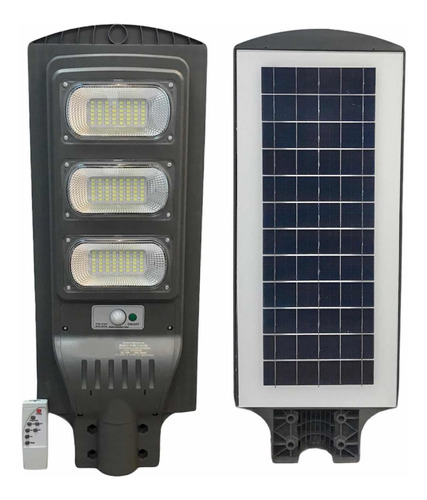 Lampara Led Alumbrado Publico Solar 90w + Control X 10 Unid