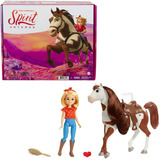 Spirit Abigail Y Boomerang  Caballo Muñeca Articulada Mattel