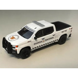 Greenlight 1:64 2021 Chevrolet Cheyenne Z71 Guardia Nacional Color Blanco