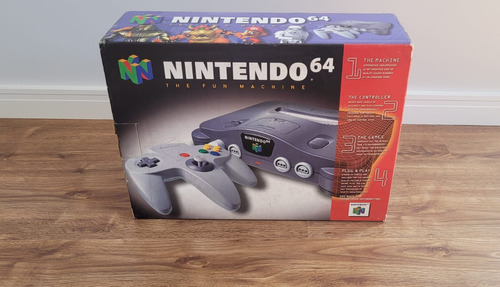 Video Game Nintendo 64 Na Caixa - Americano