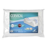 Travesseiro Cervical Lavável Fibrasca Cor Branco