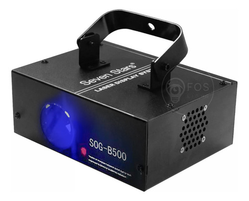 Laser Azul B500 Raios 500mw Dmx Automatico Rítmico Bivolt 