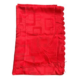 Mantel Antimanchas Rectangular 1.40 X 1.80 Color Rojo!