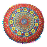 Cojín De Suelo G Indian Mandala, Redondo, Bohemio, C, 928 G
