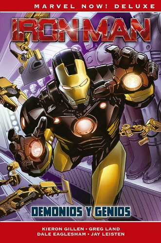 Comics Marvel Now! Deluxe - Iron Man De Kieron Gillen N°1: Demonios Y Genios (tapa Dura)