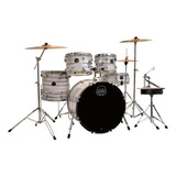 Bateria Mapex Prodigy White Wood Grain Pdg5245tfi + Banco