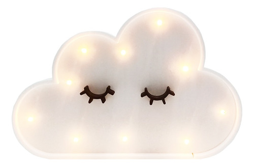 Nube Dormilona Con Luces Led Luminosa Candybar - Velador