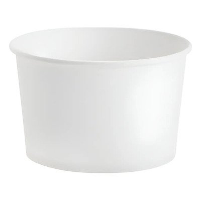 Vasos O Contenedor 12 Oz Blanco 50 Unid. Helado, Snack, Sopa | Meses sin interés