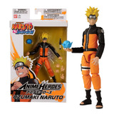 Boneco Articulado Uzumaki Naruto Anime Heroes F0051-1 - Fun