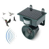 U Ahuyentador De Aves Ultrasónico Solar C/sensor De