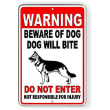 Advertencia De Lenrius: Tenga Cuidado Si El Perro Muerde, No