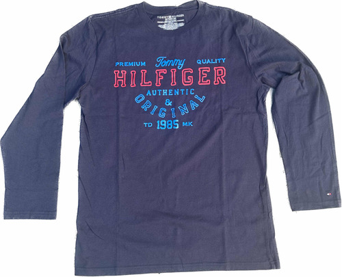 Remera Tommy Hilfiger Manga Larga -original Usa-