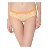 Calvin Klein Panty Cachetero Amarillo Con Logos Original