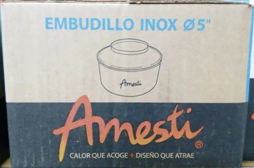 Embudillo Estufa Leña Amesti Bosca 5 Pulgadas