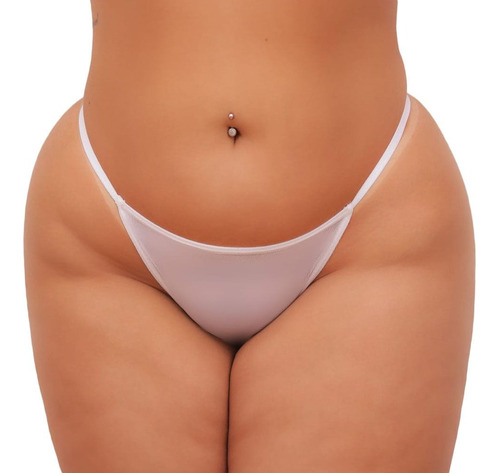 Calcinha Plus Size Fio Dental Personalizada Frases Escrita 