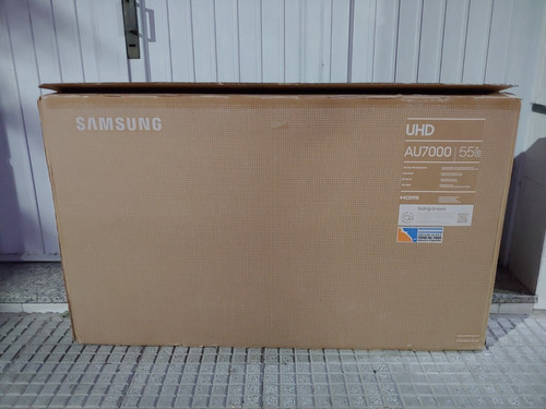 Caja Vacia Smart Tv Led Samsung 55'' Au7000 Un55au7000gczb