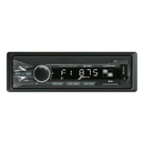 Estéreo Para Auto Mercury Ms-10bt Con Usb, Bluetooth Y Lector De Tarjeta Sd Am/fm