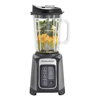 Licuadora Hamilton Beach 58600 Vaso De Vidrio 1.4 Lt Color Negro | Meses sin interés