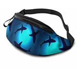 Kohala O Canguro - Dujiea Fanny Pack, Sea Animals Shark Wais