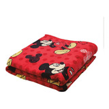 Cobija Tesso Cobertor Ligero Con Diseño Mickey Mouse De 2.4m X 2.2m