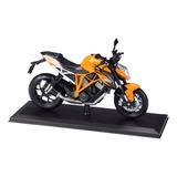 Maqueta De Moto 1:12 Para 1290 Super Duke R Naranja