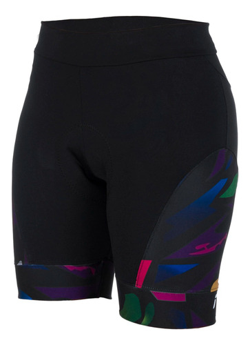 Calza Ciclismo Reusch Estampada C/ Badana - Mujer