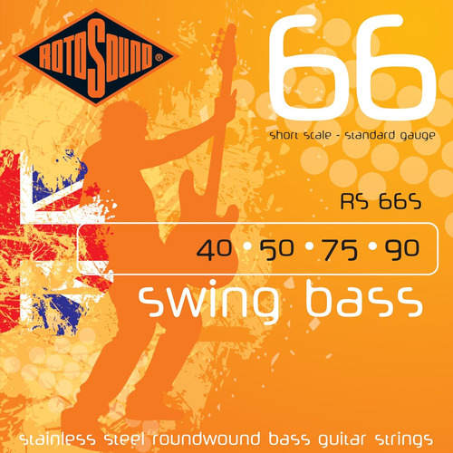 Rs66s Swing Bass 66 Cuerdas De Guitarra De Bajo De Baja Esca