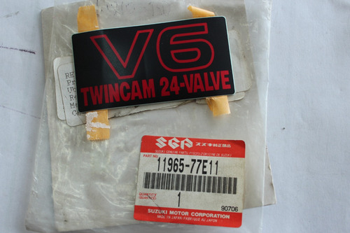 Emblema  V6 Twincan 24-valve  Grand Vitara Xi7 Foto 2
