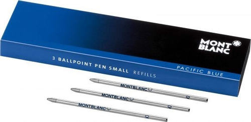 Tinta Set Repuesto Boligrafo Small Montblanc - Pacific Blue