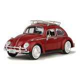 Volkswagen Beetle Classic 1966.  Escala 1:24. (17 × 7 × 6,5)