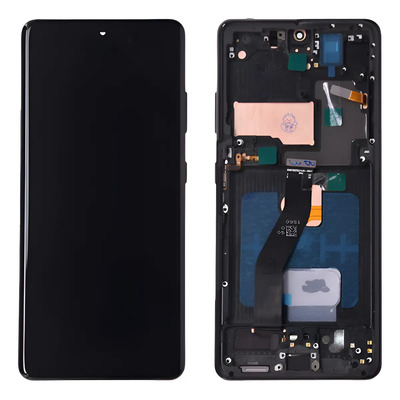 Pantalla Tactil Lcd Amoled Con Marco Para Samsung S21 Ultra | Envío gratis