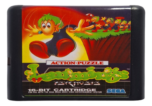 Lemmings Sega Mega Drive Genesis Tectoy