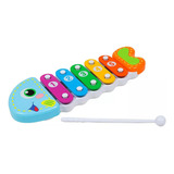 Brinquedo Educativo Xilofone De Peixinho Percussão Da Buba