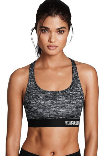 Top Deportivo Sport Victoria's Secret Mujer Grisáceo