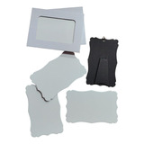 Pack Fotoceramica Galvano 13x20 Con Soporte Para Sublimacion