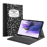 Funda + Teclado Para Samsung Tab S7 Fe 12.4 Fintie Composi