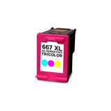 Cartucho Alternativo Hp 667xl Color 22ml 