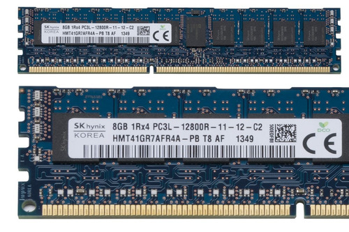 Memória Ram 16gb (2x8gb) Servidor Poweredge T320- 12800r Ecc