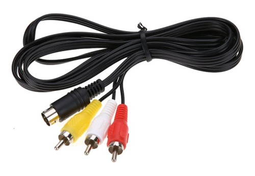 Cable Rca O Av Audio Y Video De 9 Pines Sega Genesis 2 O 3