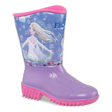 Botas Frozen Uxmal Lila Para Niña Disney