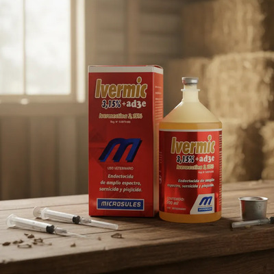 Ivermectina 3.15%+ad3e Desparasitante C\u002Fvitaminas 500ml | Meses sin interés
