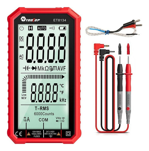 Tooltop Et8134 4.7 Portable Lcd Screen Multimeter