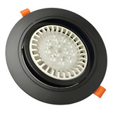 Spot Led Embutir Ar111 Aluminio + Lampara Dimerizable 12w