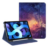 Funda iPad Air 4 Fintie Bolsillo Rígido Con Soporte Galaxia
