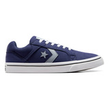 Tenis Converse Craft Remastered El Distrito 2.0 Ox Hombre Color Azul Marino Diseño De La Tela Liso Talla 25